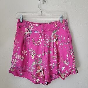 Generation Love pink floral shorts new